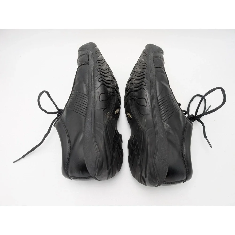 Keen Oxford Shoes Mens 9.5 Black Leather Lace Up  Work Gorpcore Rugged Utility